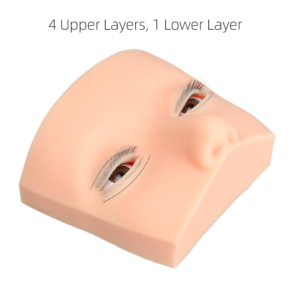 Free & Fun silicone head providing durable grip for extensions and long-lasting practice.