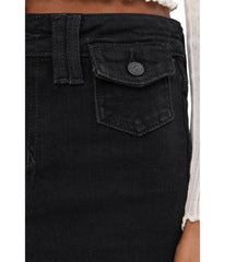 Free People Kellee high-rise palazzo pants, pocket detail, practical day-to-night wear.
