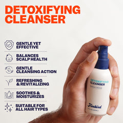 Freebird Purifying Exfoliator gently removes dead skin for renewed texture and clarity.