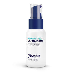 Freebird Salicylic Face Exfoliator packaging, compact for travel and daily care