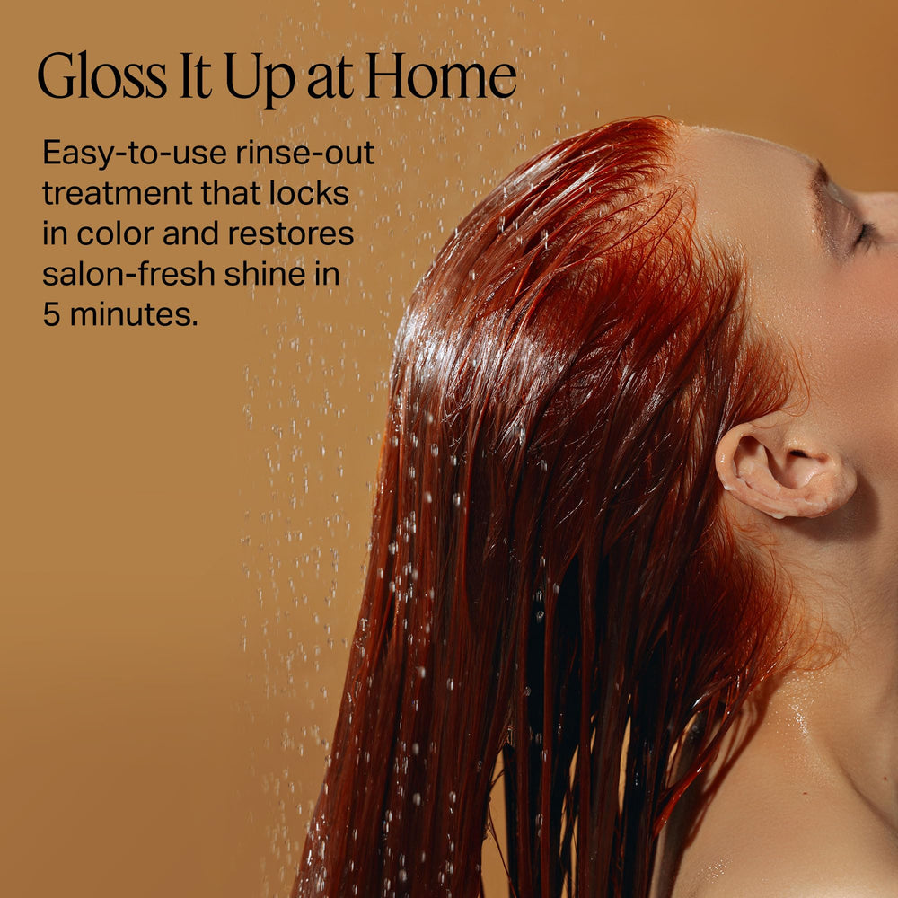 Freewill Color Seal Glossing Rinse color preservation glow on damp hair