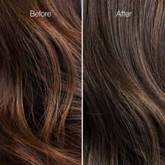 Freewill Color Seal Glossing Rinse frizz control in action on color-treated hair