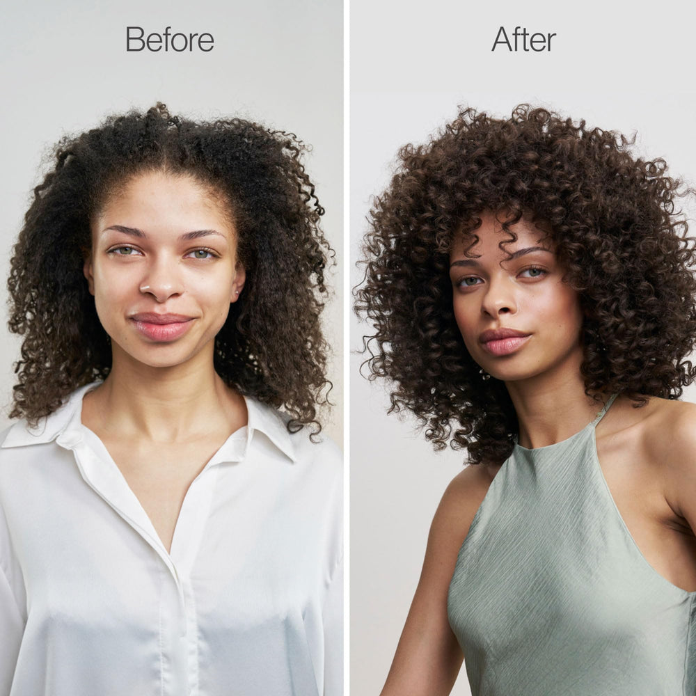 Dispensing pump and cream texture detail for easy midday refresh.