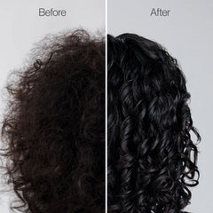 Coils beautifully defined with Freewill Deep Moisture Coil Cream on natural hair.