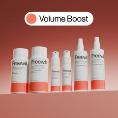 Freewill Volume Boosting Conditioner full view on shelf encourages daily use
