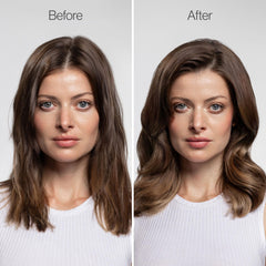 Freewill Volume Boosting Conditioner silicone-free close-up emphasizes lightweight, non-weighed-down feel