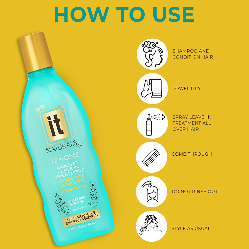Freeze It uses argan, borage, and Abyssinian oils to restore radiance and strength.
