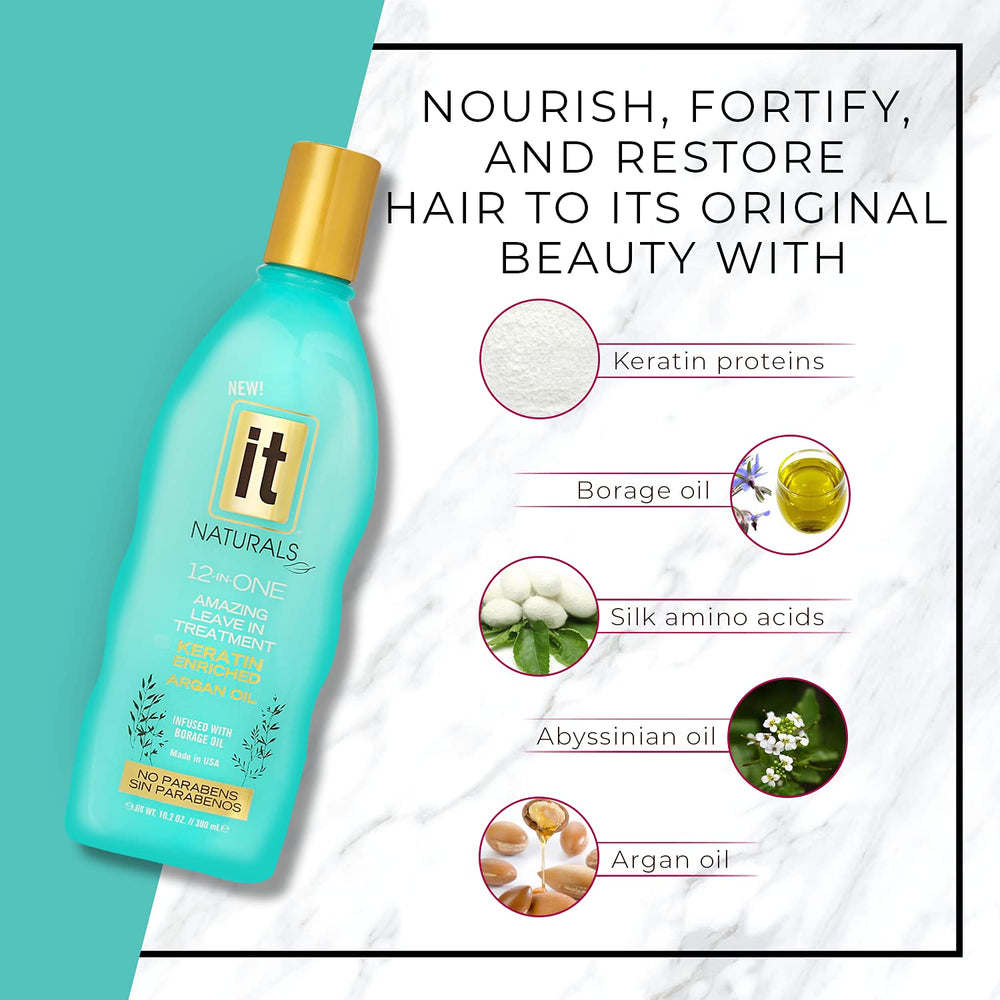 Freeze It frizz-control formula delivers lightweight shine on dry or damaged hair.