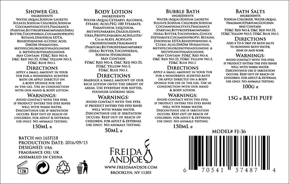 Freida and Joe mango pear body lotion for hydrated skin