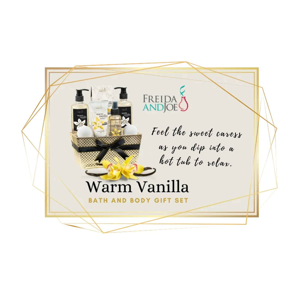 Freida and Joe Warm Vanilla Body Mist for a subtle mood lift.