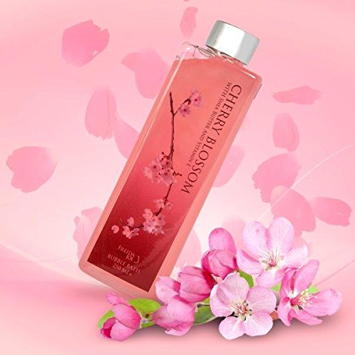 Cherry Blossom bath salts from Freida and Joe for a soothing, fragrant soak
