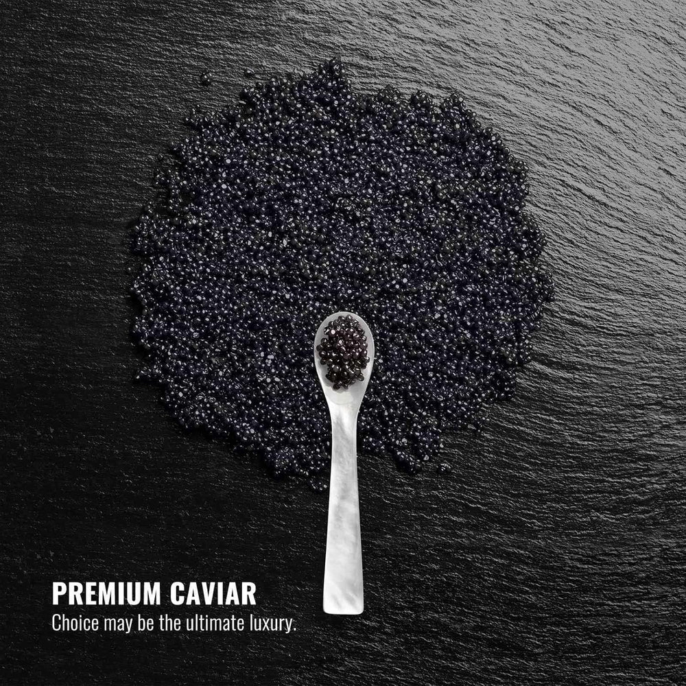 Close-up of the rich formula from FRENCCIGA Caviar Hair Mask for moisture restoration