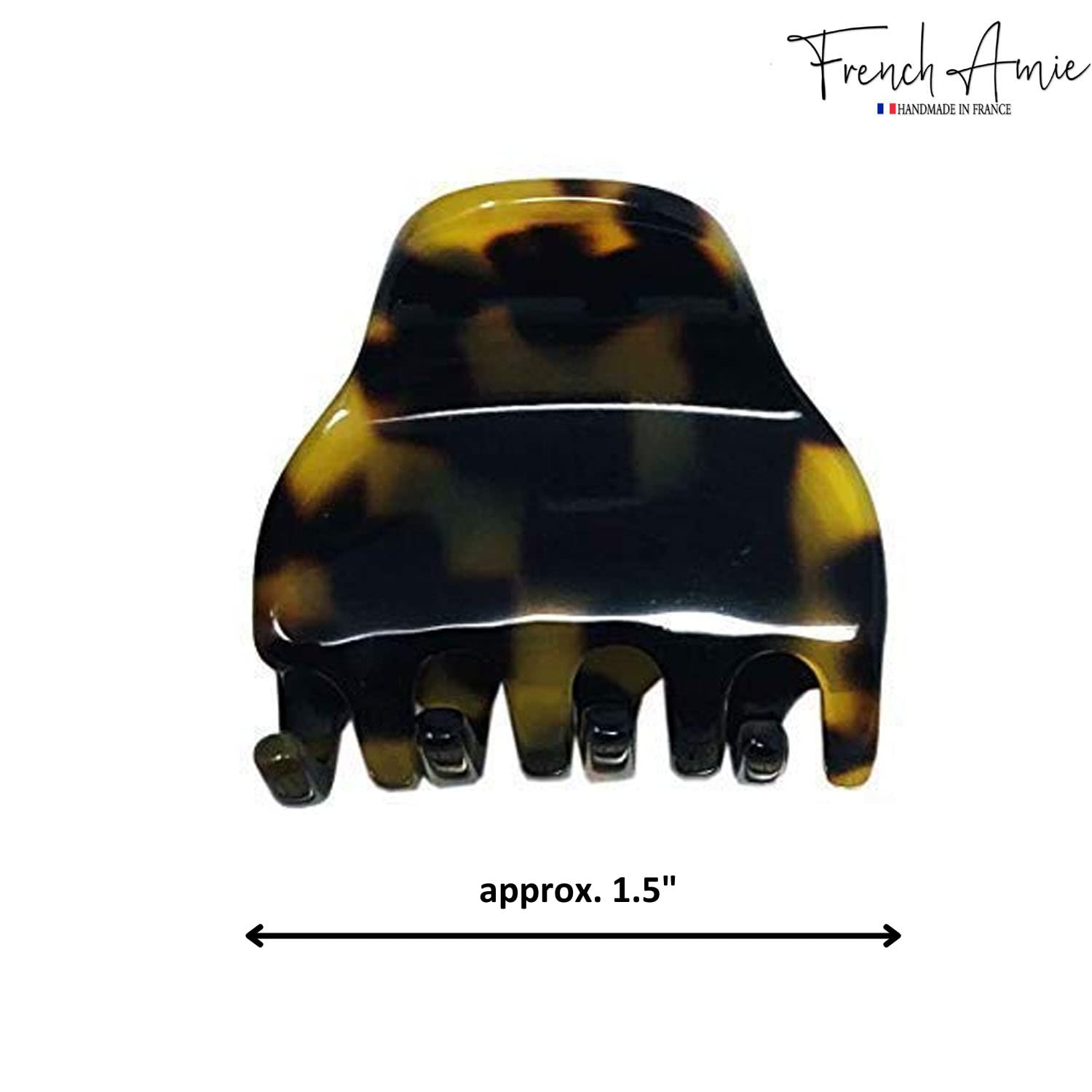 French Amie Belle Yellow Tokyo surface texture, warm color and polished finish.