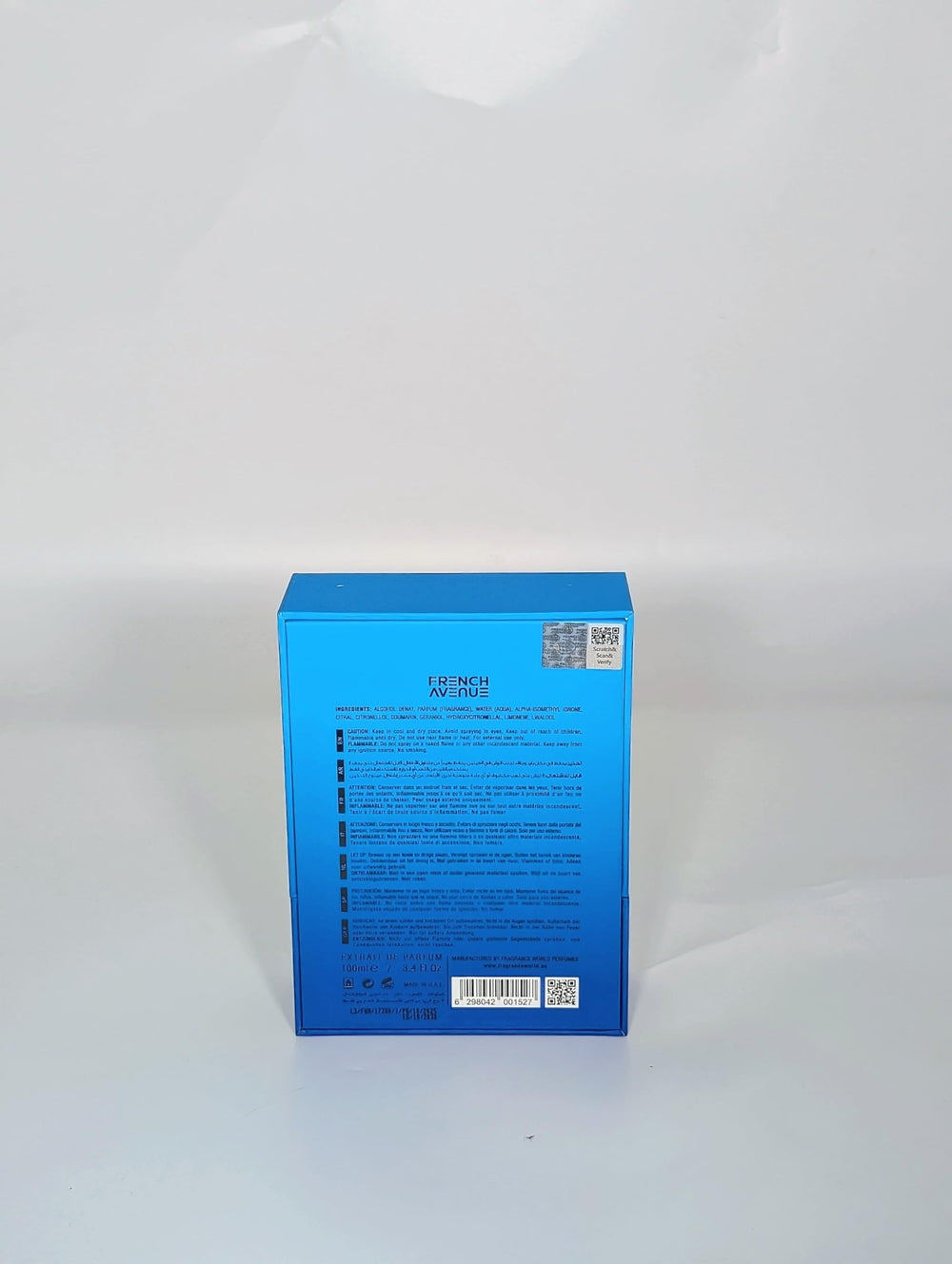 French Avenue Magnetiq base notes cedarwood and sandalwood deliver lasting depth.