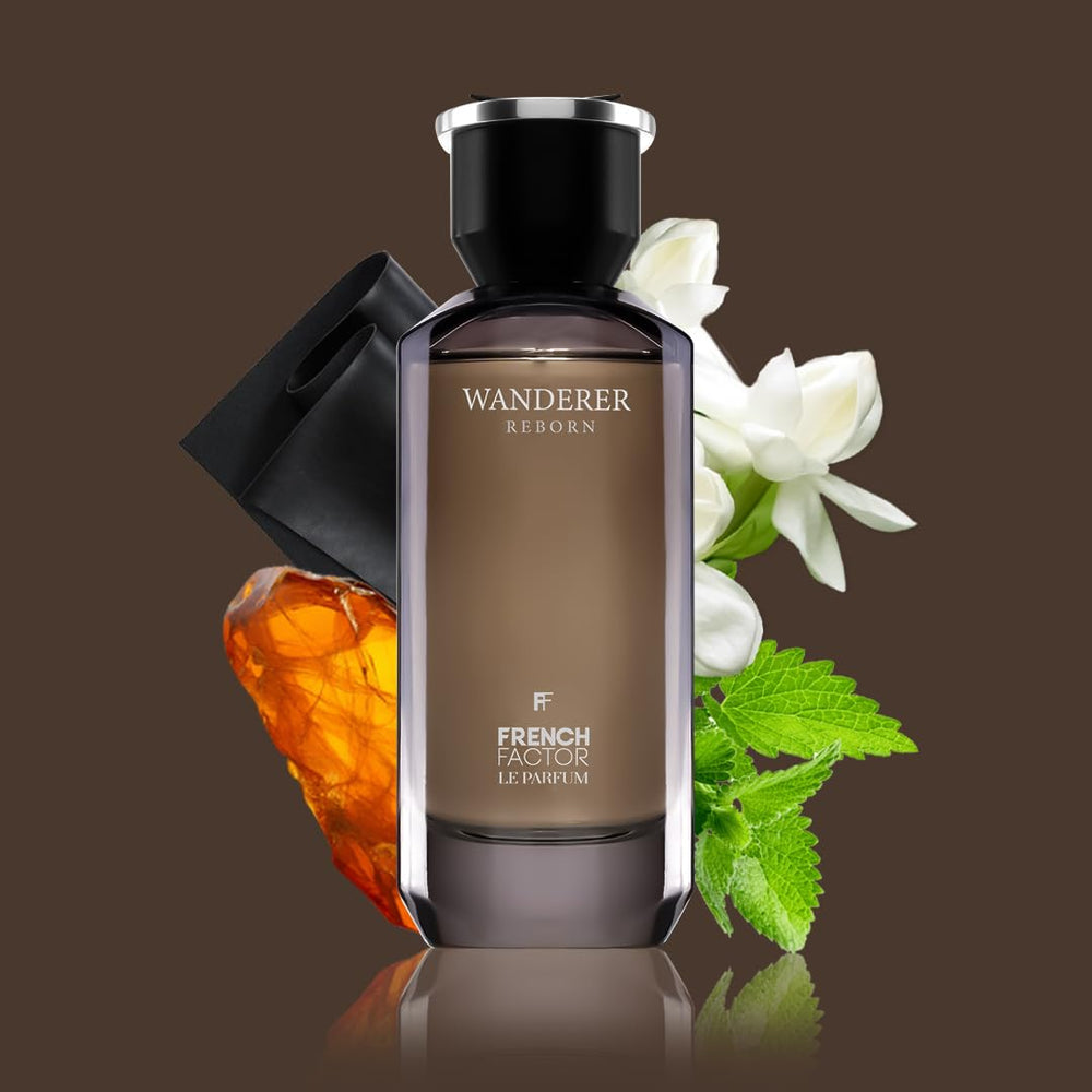 Dabs on skin reveal warm, lasting mood ideal for work.