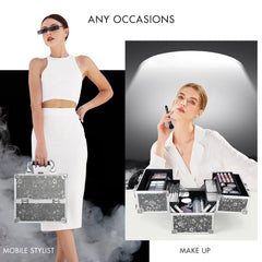 FRENESSA lockable makeup storage adds privacy and security during transport