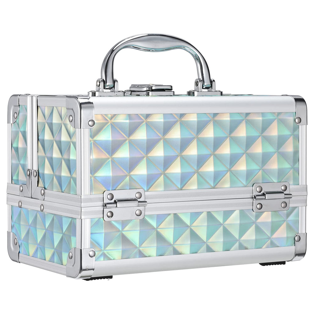 FRENESSA makeup case with waterproof blue surface for durable outdoor cosmetic storage