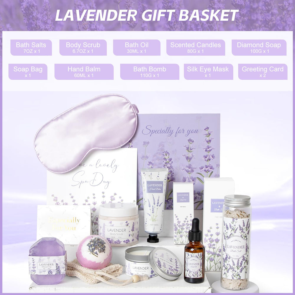 Frerdui Lavender Spa Bath Salts support a relaxing tub ritual