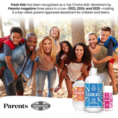 Fresh Kidz Coral pack-three demonstrates affordable odor protection for school.