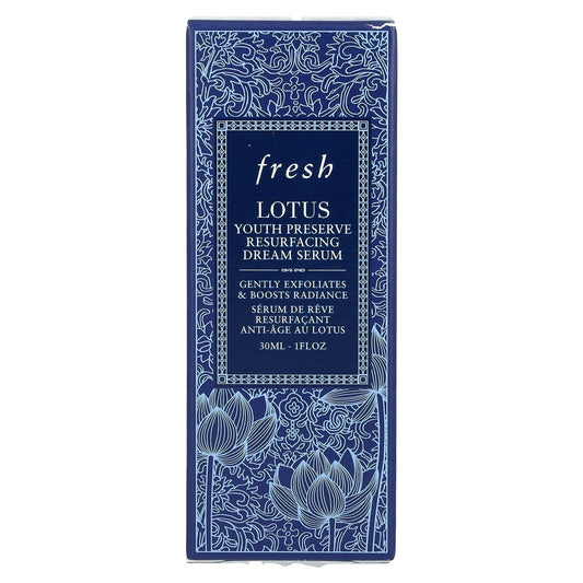 Fresh Lotus serum application on skin promotes even tone and smooth texture.