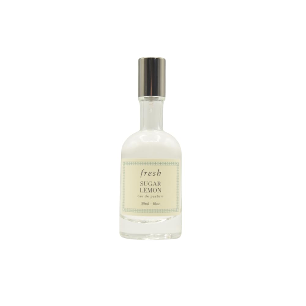 Fresh Sugar Lemon EDP bottle angled to highlight fresh zest and lasting presence