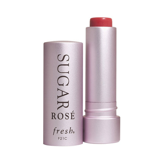 Fresh Sugar Lip Treatment SPF 15 Rose; hydrating lip care with rosy tint and sun protection