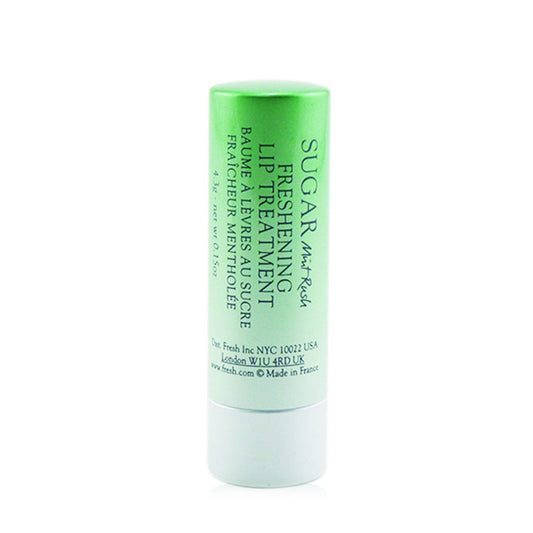 Fresh Sugar Mint Rush lip swatch displaying instant cooling and smooth hydration
