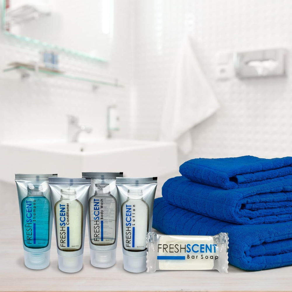 Freshscent bar soap is vegan and free of animal by-products for ethical amenities.
