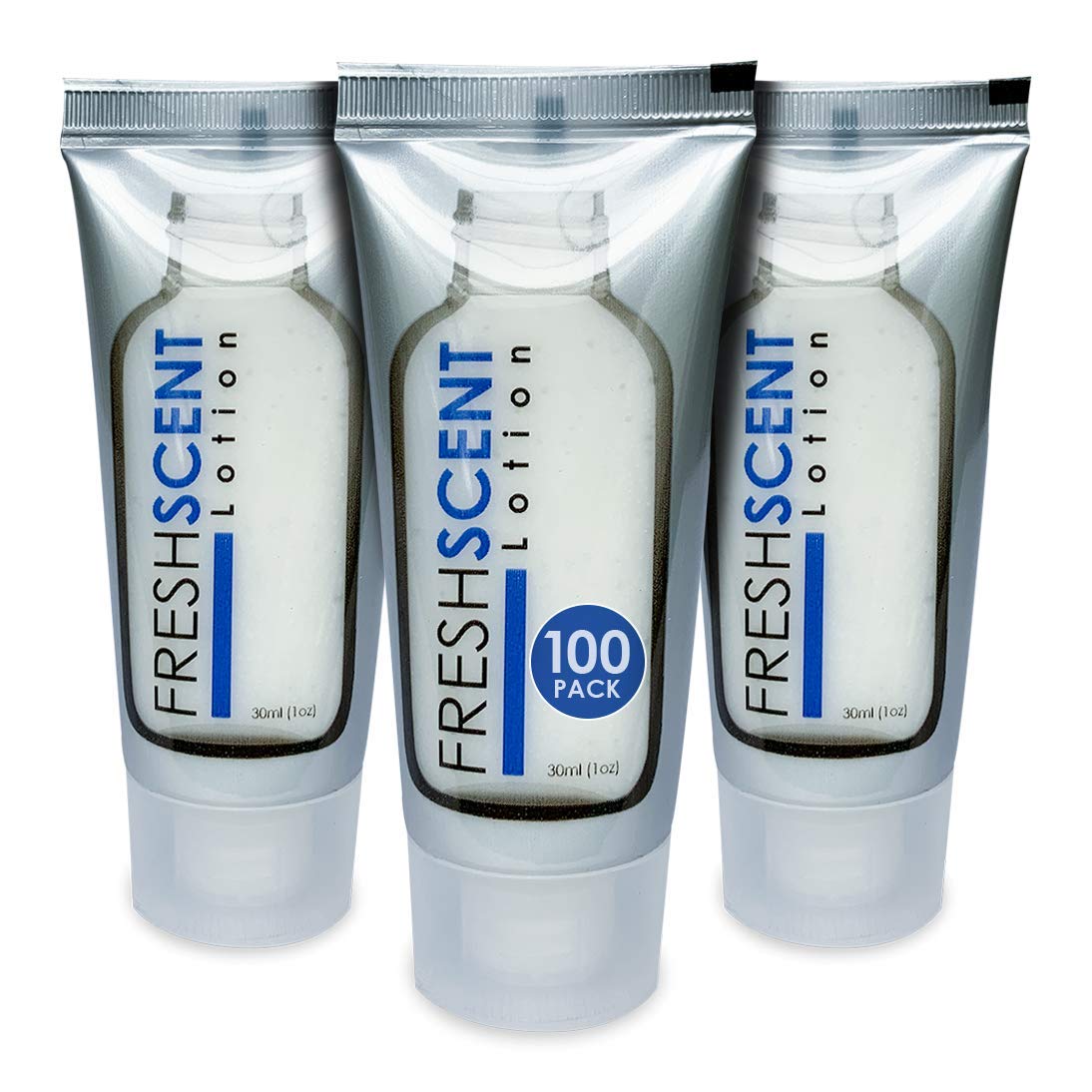Freshscent lotion 1oz tubes in bulk packaging for hotel amenities