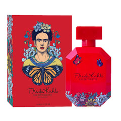 Frida Kahlo Red EDT bottle for everyday confidence