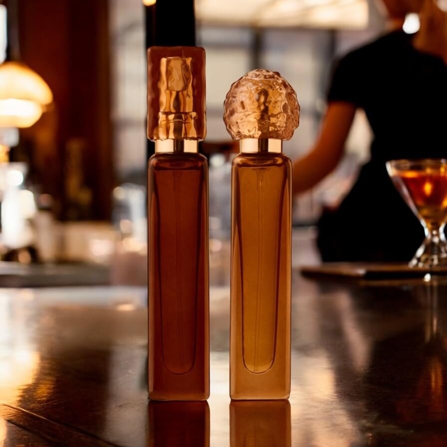 Fridays with Tab and Chance Traveler base notes cocoa suede amber cedarwood musk hint lasting warmth
