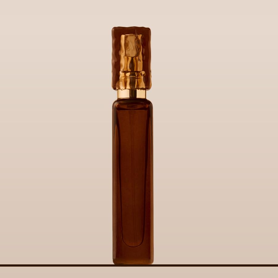 Fridays with Tab and Chance Traveler bottle front shows gourmand perfume vibe for evening wear