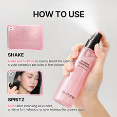 FROM ZERO EX-PDRN Glow Mist 3x collagen blend for elasticity