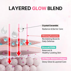 FROM ZERO EX-PDRN Glow Mist ginseng exosome component visual