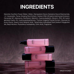 FROM ZERO EX-PDRN Glow Mist lifestyle shot suggesting glass-skin look