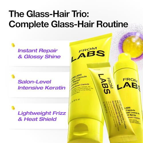 Fromlabs Keratin Booster Powder pack close-up shows concentrated protein boost for strands.