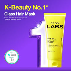 FROMLABS product applied to mid-lengths and ends for detangling