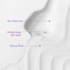 No white cast finish for a natural look across skin tones.