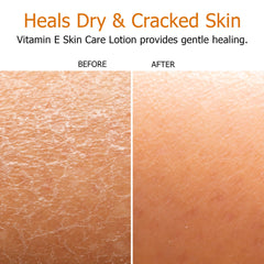 Ingredients closeup of Fruit of the Earth lotion with aloe vera and nourishing oils