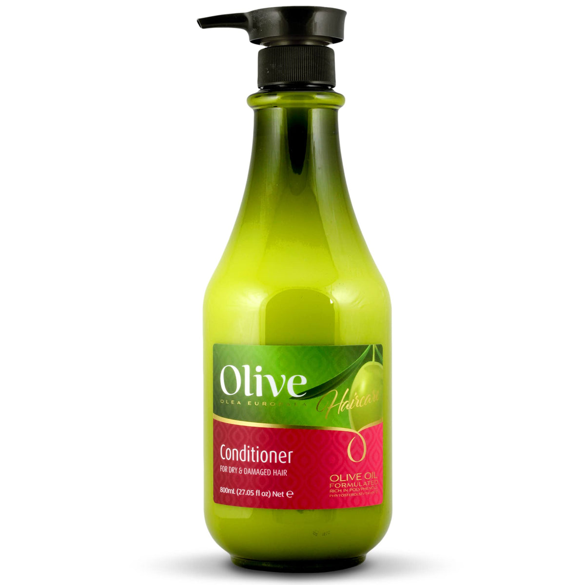 Frulatte olive oil moisturizing conditioner bottle delivers deep hydration for hair