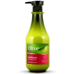 Frulatte olive oil moisturizing conditioner bottle delivers deep hydration for hair