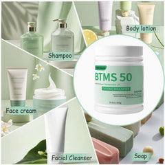 FSbbTaibanle BTMS 50 ingredients image highlights rapeseed and coconut-palm oils for natural formulation.