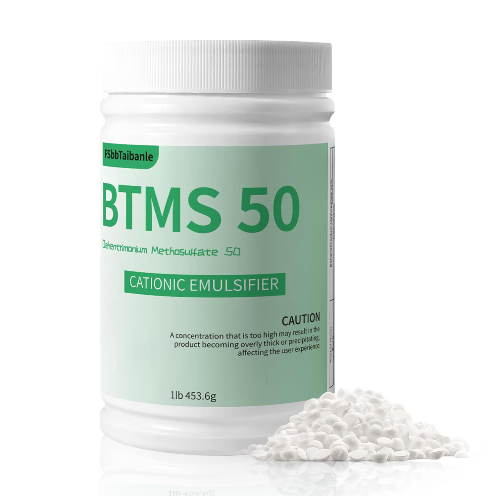 FSbbTaibanle BTMS 50 packaging features a resealable bag for easy storage.
