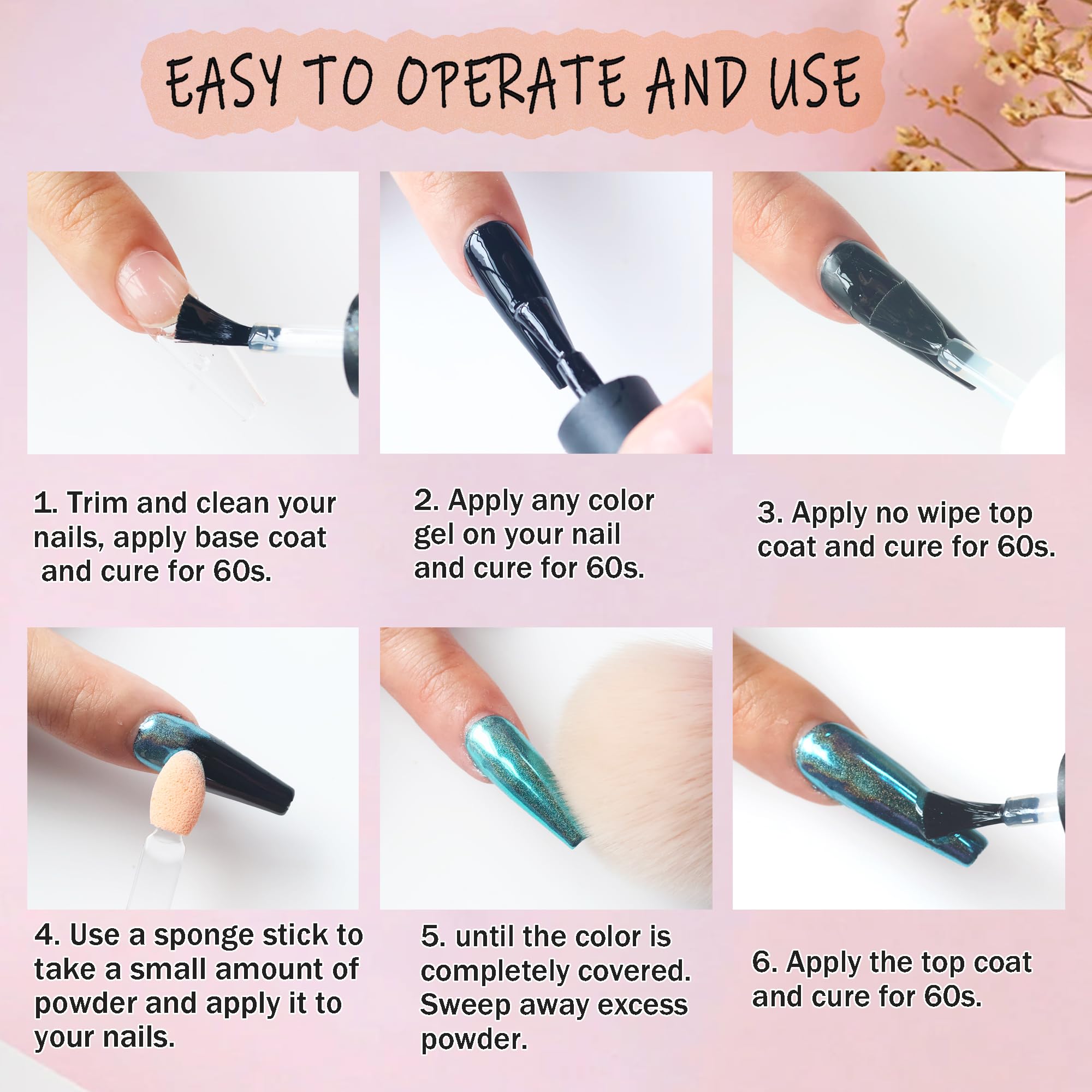 FSpronail step-by-step application guide visuals help beginners achieve salon-style results.