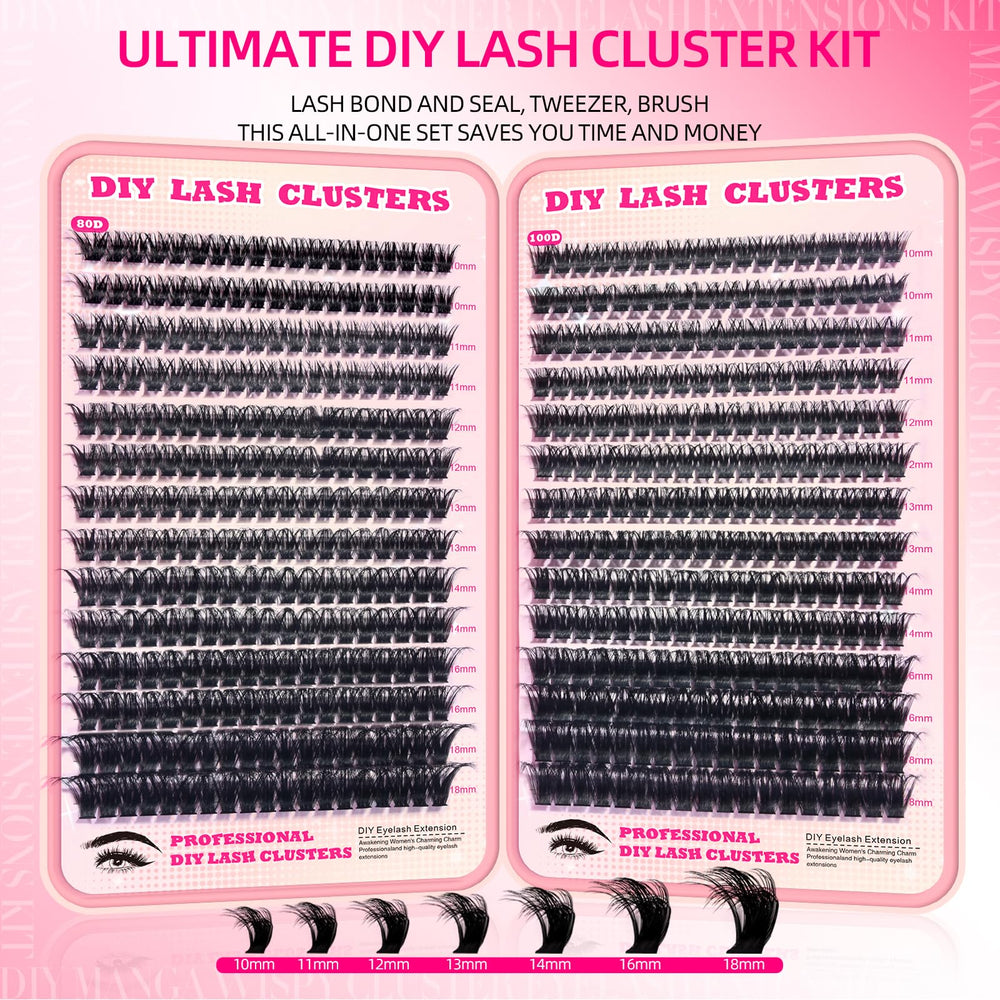 FTBZCF natural fluffy D curl for a soft, seamless blend with real lashes