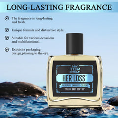 Fugit Her Loss packaging showing the 1.7 oz bottle and premium presentation