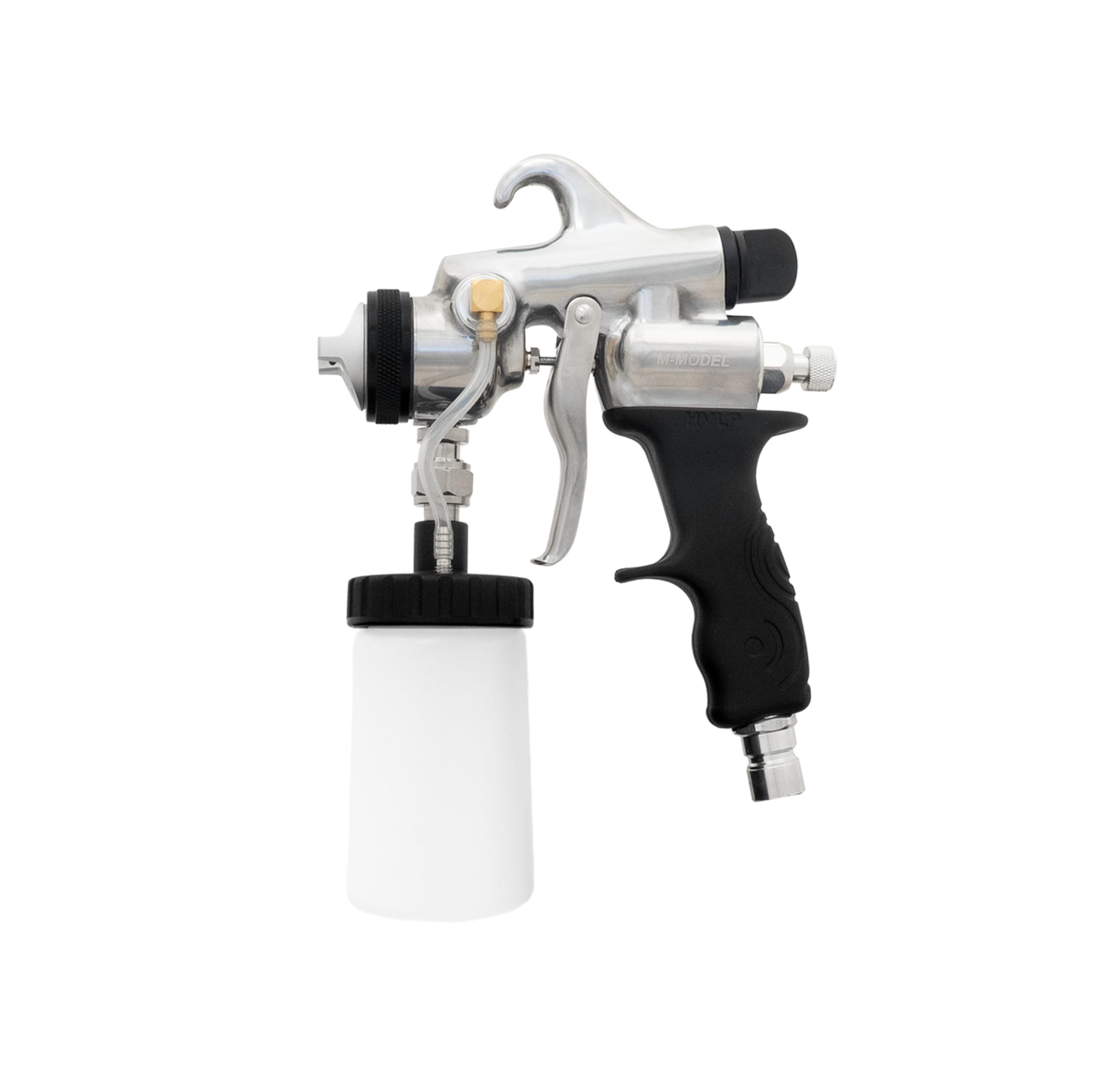 Fuji Spray Sunless 2100 showing turbine-mounted applicator holder for convenient storage.