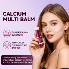 FullMeet Calcium Multi Balm Stick close-up showing smooth texture for quick absorption.