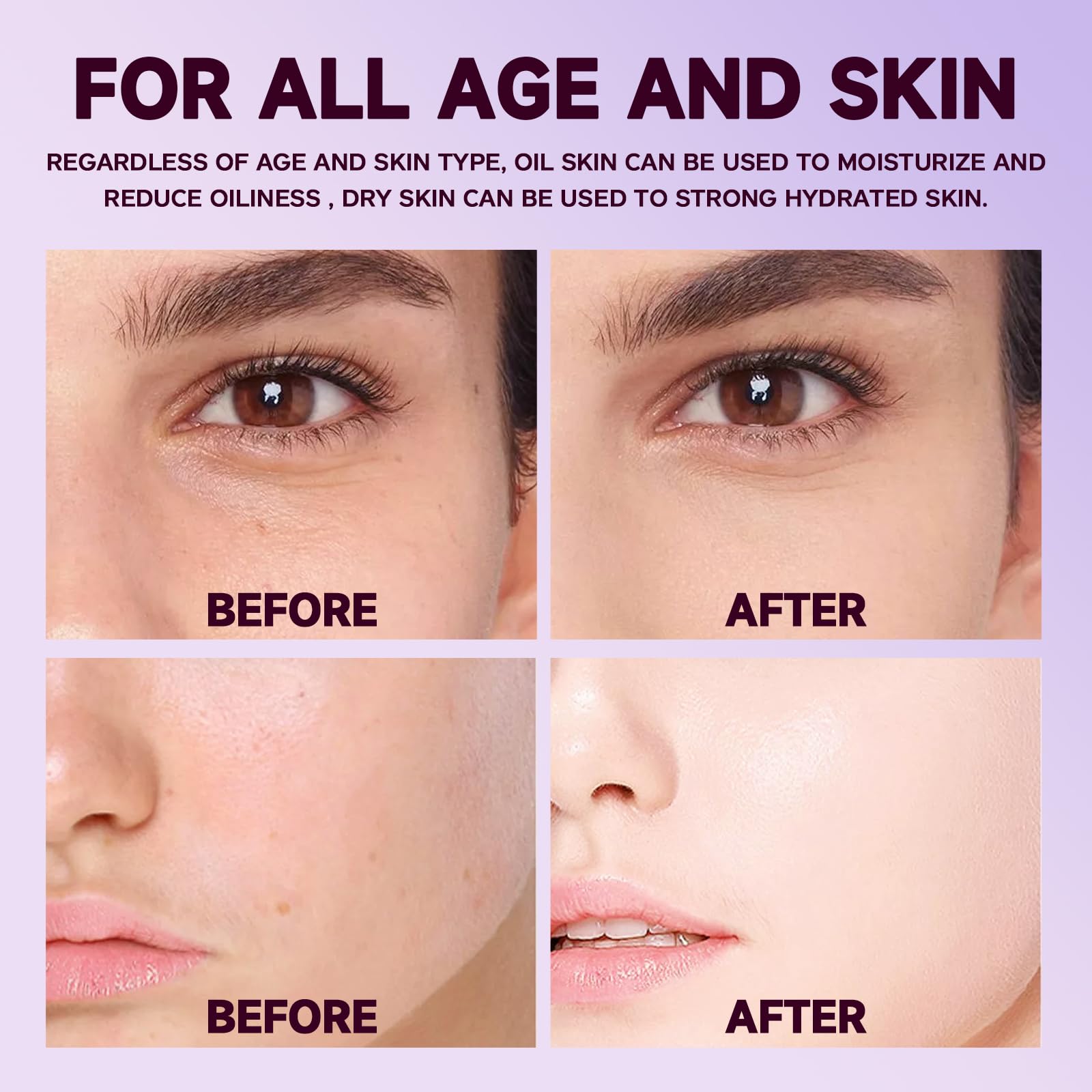 FullMeet Calcium Intense Cream applied on neck and face areas.