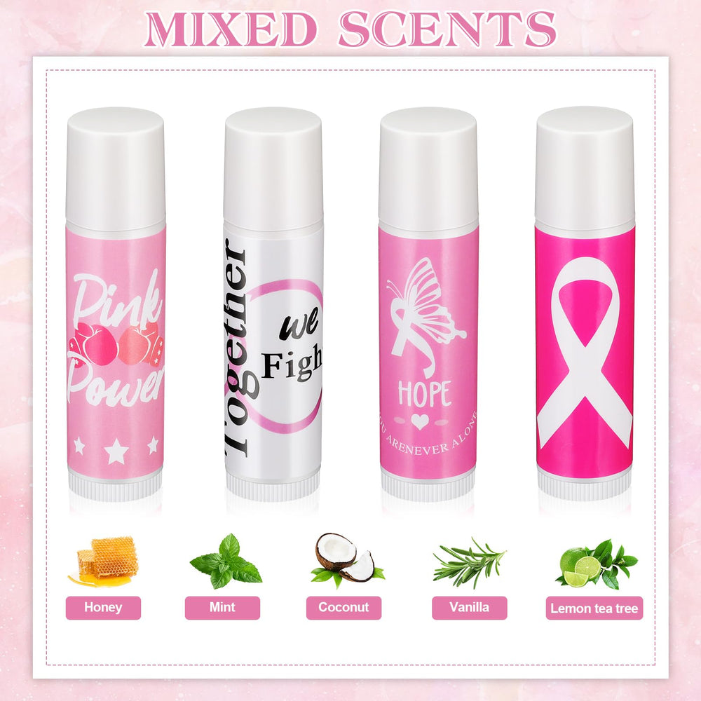 Fumete lip balm mild scent flavors including lemon tea tree coconut peppermint honey